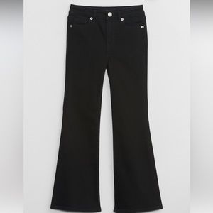 Gap Kids High Rise '70s Flare Black Jeans NWT Size 5